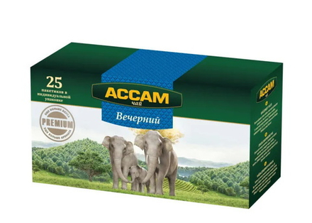 Чай "Ассам Вечерний" PREMIUM 25пак.