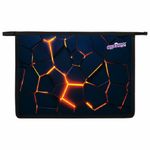 Папка для тетрадей 1 отделение А4 на молнии Юнландия Volcano split, пластик