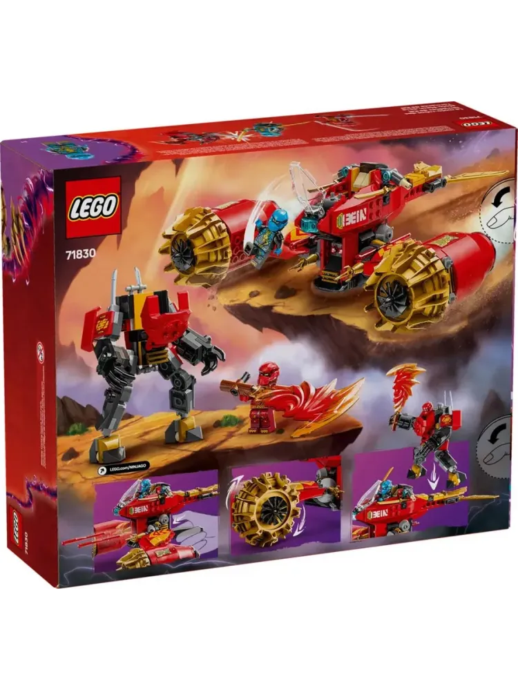 Конструктор Ninjago 71830 Громовой робот гонщика Кая