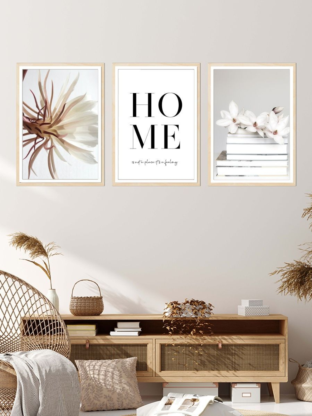 Набор постеров 50х70 HOME 3 шт арт 156272444 ТТН 246258980