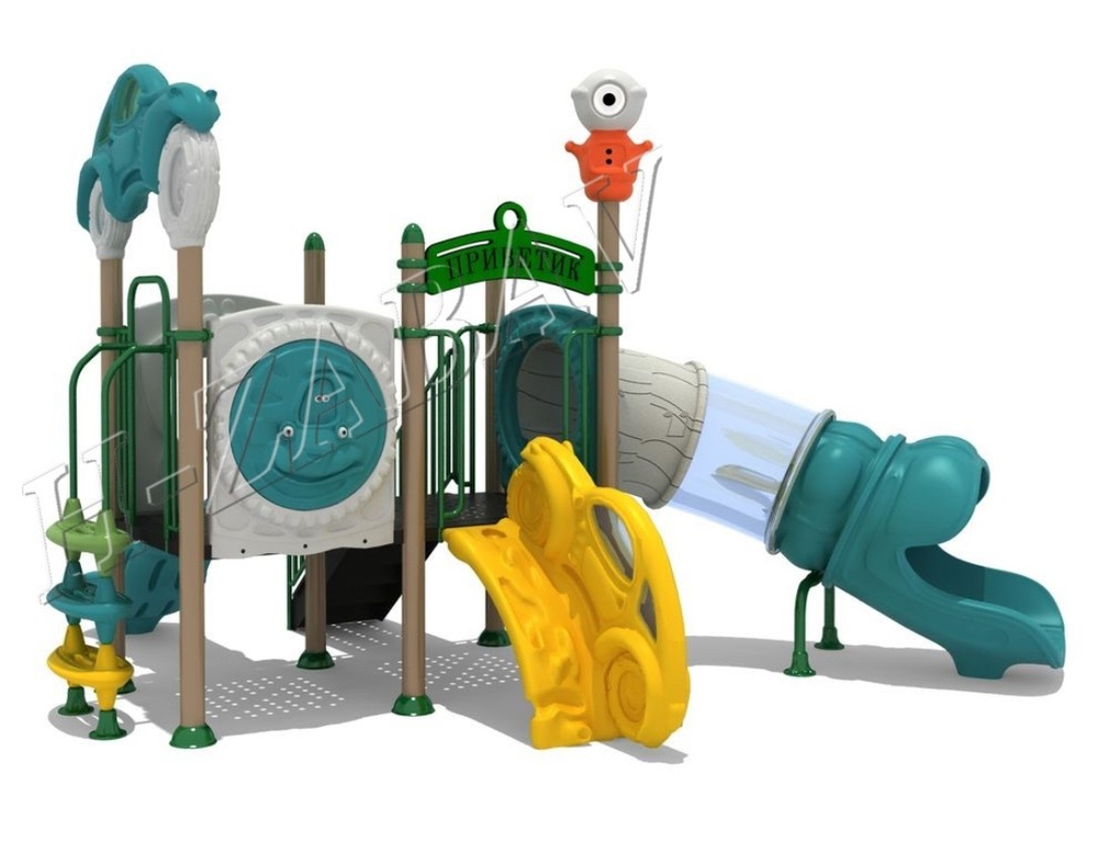 Игровой комплекс АИК-003 Автобум от 3 лет для детской площадки