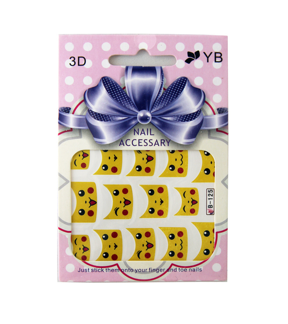 Деколи для ногтей "Пикачу"