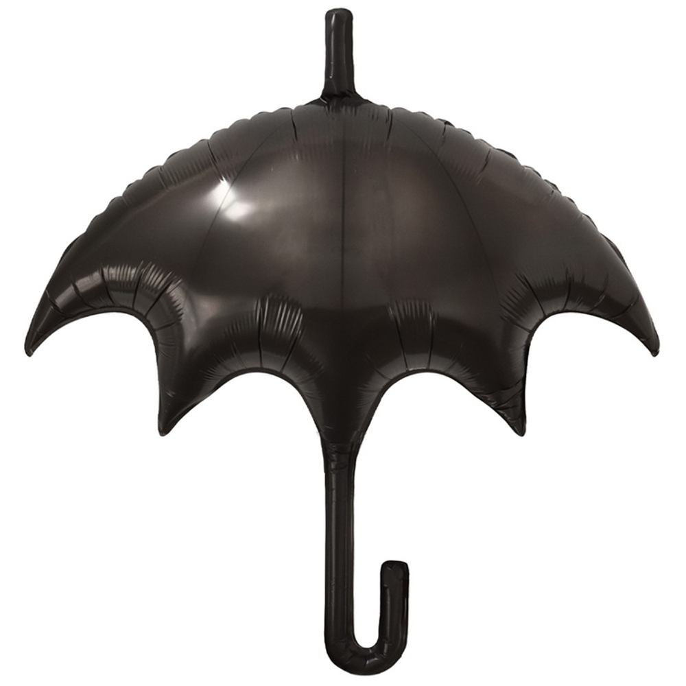Шар Фольгированный Зонт мрачный (Черный)
