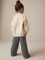 Брюки широкие для девочки Next 174-133, Темно-серый