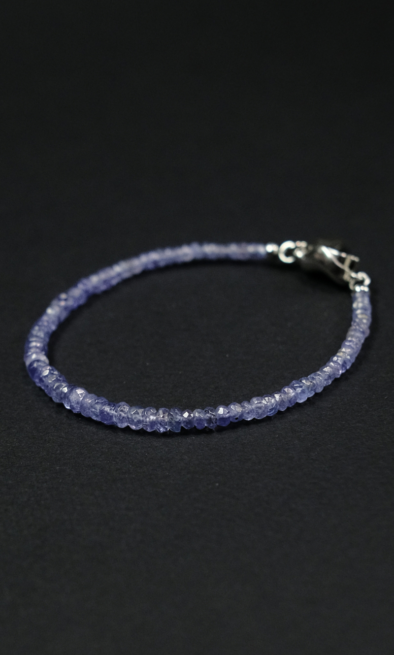 Браслет "Exclusive" из танзанита огранка