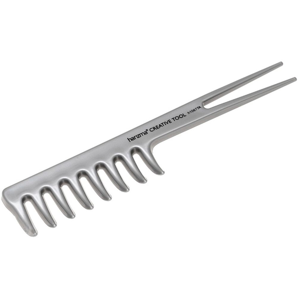 Расческа для укладки Harizma, с разделителем (h10677A)