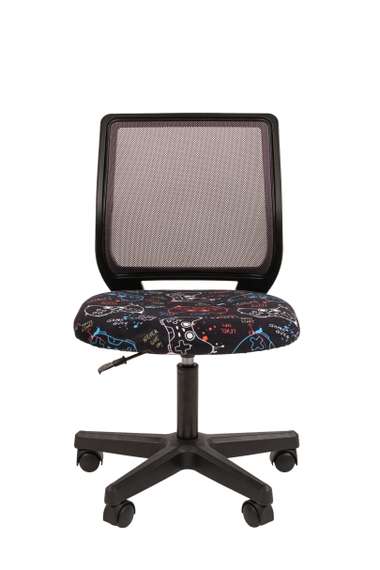 Кресло Chairman Kids 112 Россия ткань GAME/TW-01 черный пластик