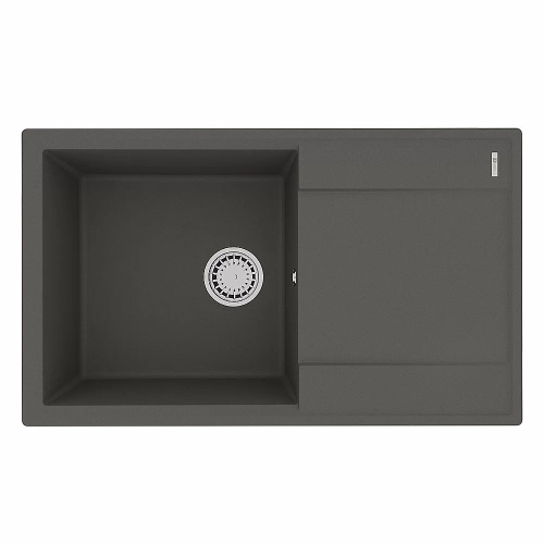 Кухонная мойка Lemark Imandra 840 9910035 серый шелк