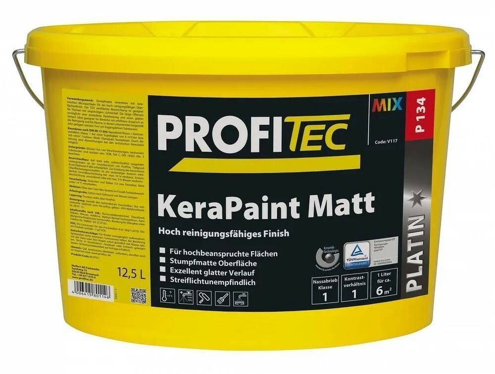 Краска ProfiTec P 134 KeraPaint Matt