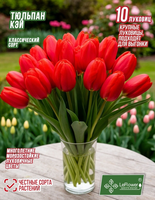 Тюльпан Кэй 10 луковиц, крупные