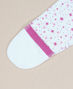 Комплект Мишка и звёзды (розовый)