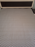 Покрывало жаккардовое двухстороннее Нежность 299-23 коричневый,белый 1,5 (150х200)