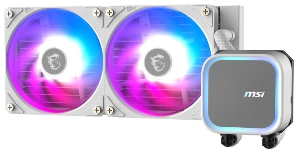 Радиатор MSI MAG CoreLiquid A13 240 WHITE белый