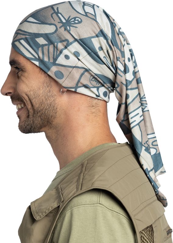 Бандана-труба Buff CoolNet UV Lake River Multi Фото 4