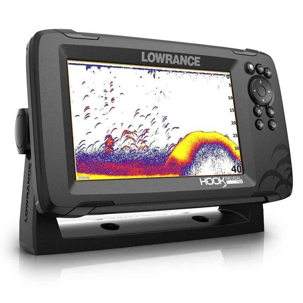 Эхолот Lowrance HOOK Reveal 5 с датчиком HDI 50/200