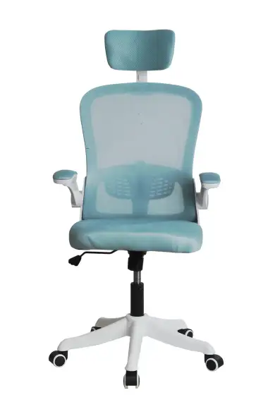 Кресло офисное Gramber С04 Сетка мятная/Ткань мятная/Белый