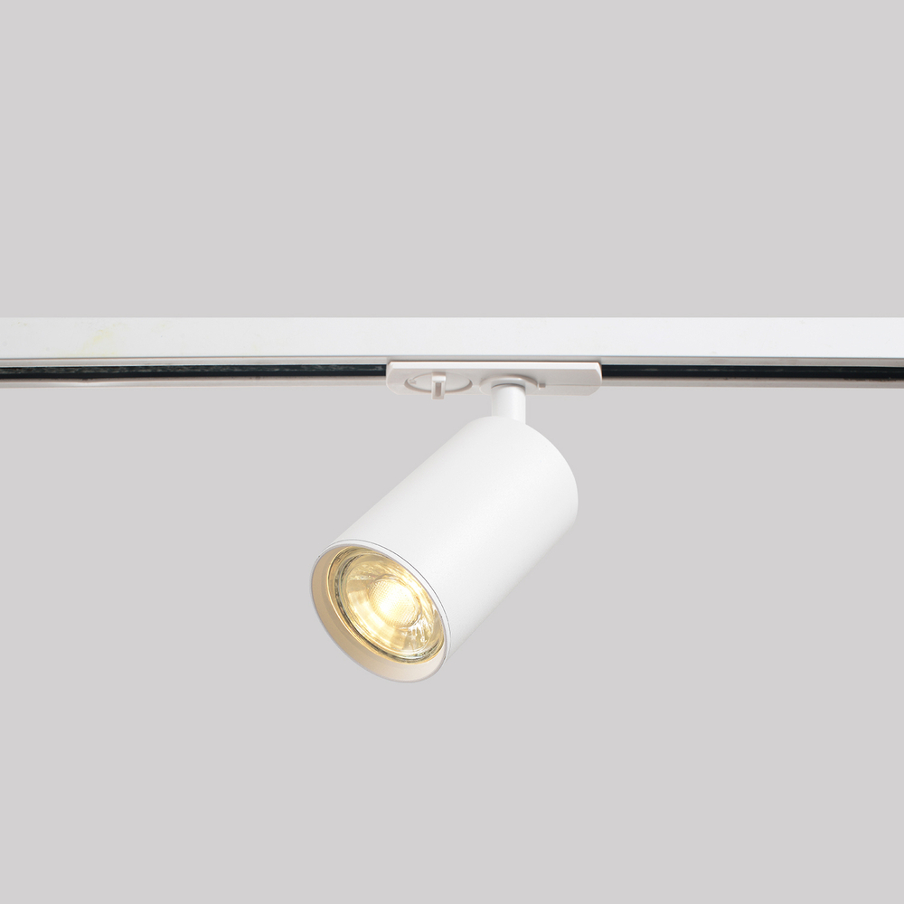 Однофазный трековый светильник Crystal Lux CLT 0.31 018 WH