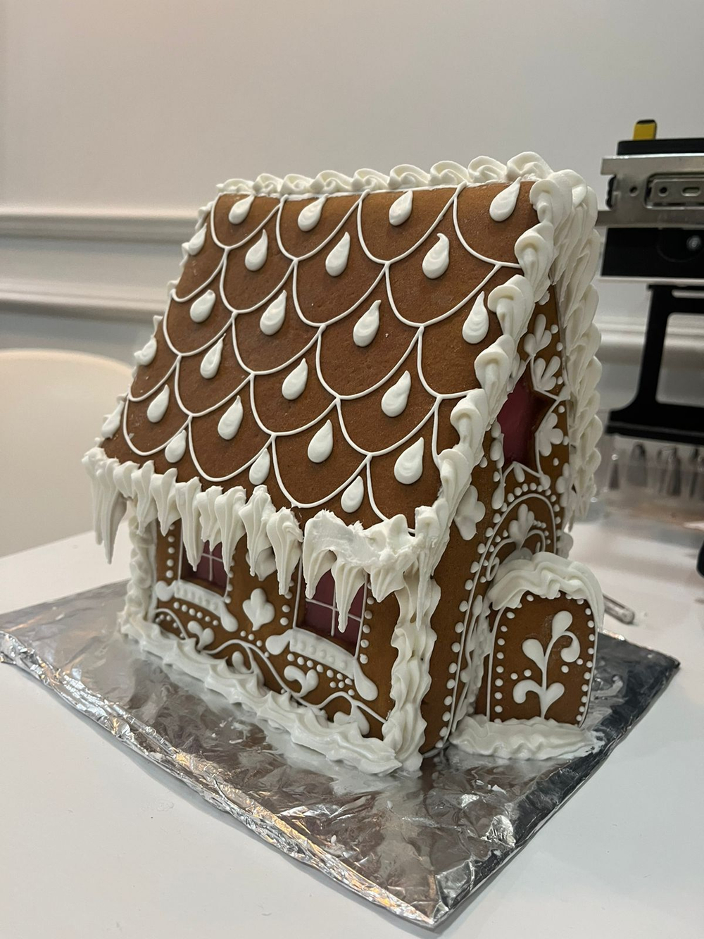 БОЛЬШОЙ ПРЯНИЧНЫЙ ДОМИК (21 см) - семейный мастер-класс-практика