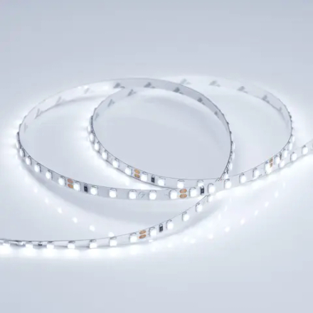 Светодиодная лента RT 2-5000 24V Cool 8K 5mm 2x (3528, 600 LED, LUX) (Arlight, 9.6 Вт/м, IP20) 015650