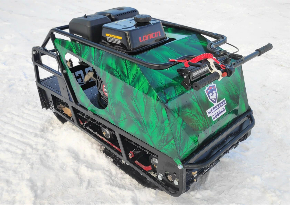 Мотобуксировщик ЖЕЛЕЗНАЯ СОБАКА M500 20 л.с