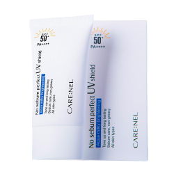 Care:Nel No Sebum Perfect UV Shield SPF50+ PA++++ солнцезащитный крем для лица матирующий
