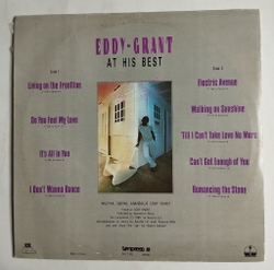 Винтажная виниловая пластинка LP Eddy Grant At His Best (Польша 1985) Electric Avenue