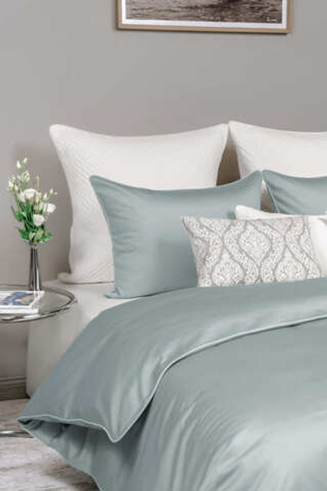 Постельное белье 1.5 спальное Сlaire Batiste Lot Irish Winter бирюзовое