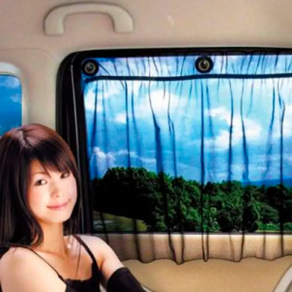 Штора солнцезащитная AK-002 52*100см 2шт