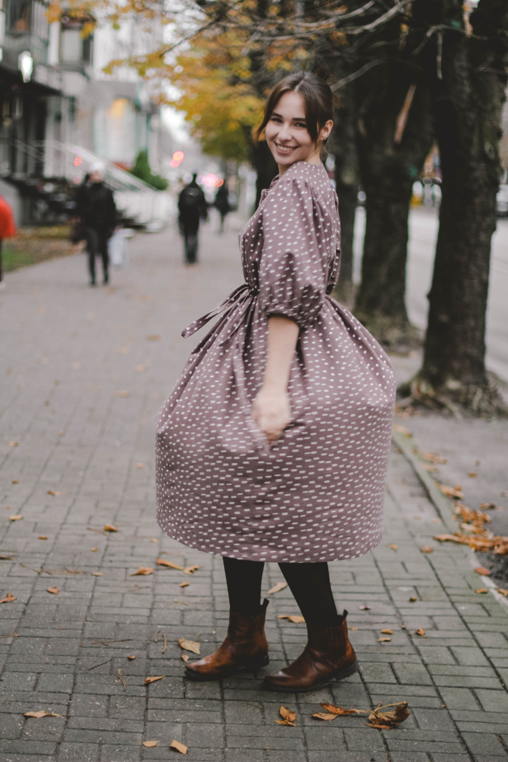 Идеальное Платье в Горошек