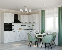 Кухонный гарнитур угловой Пайн 2400х1600 столешница 26 мм