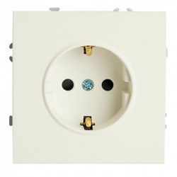 Розетка с заземлением и со шторкой, без рамки Stekker Эмили 49880