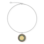 Колье Coeur de Lion Multicolour Pastel Silver 2037/10-1580