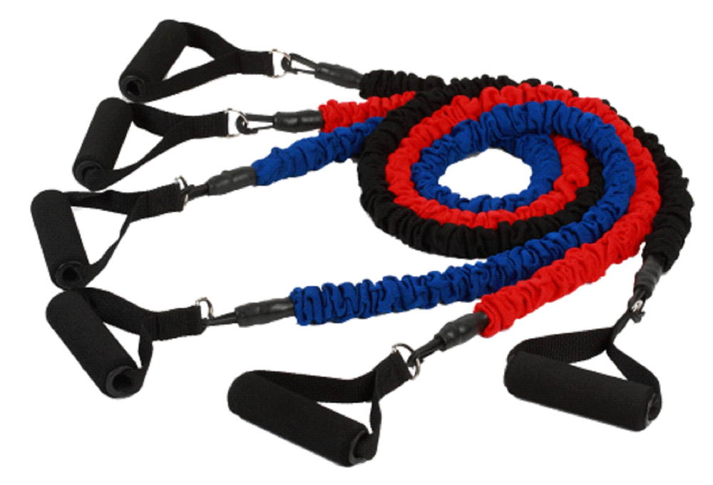 Эспандер в оболочке (полиэстер) слабое сопротивление желтый