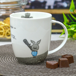 Кружка 420мл Винни Пух форма Дерби, фарфор