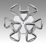 8239/9CL LEDIO LN25 000 хром, металл/пластик Люстра потолочная с ПДУ LED 120W 3000-6000K 220V RUANA