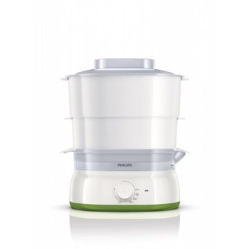 Пароварка PHILIPS HD9104/00 Білий/зелений