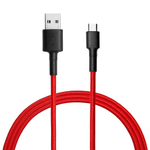 Кабель с оплёткой Xiaomi Mi USB-C — USB-A (1 м) (версия Global), Красный