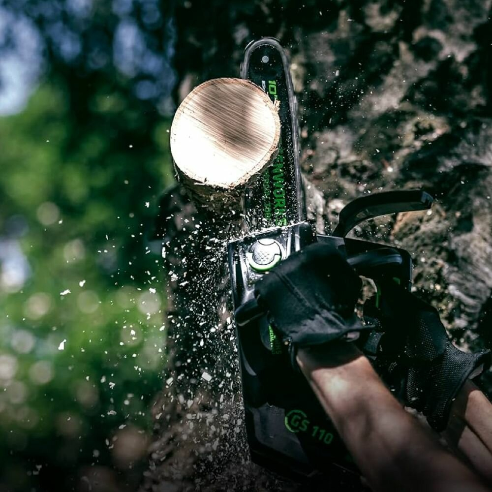 Пила цепная одноручная аккум. GREENWORKS GD40TCS 40В,25см,1/4-1,3-58,б/щ,без АКБ и ЗУ (2003807)