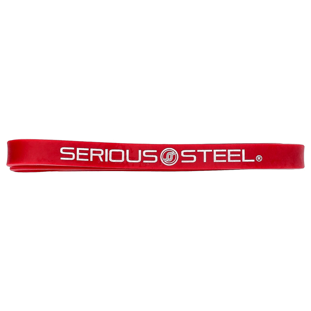 Serious Steel Fitness, Ремешок для сопротивления, 41 дюйм, красный (2 шт.), 1 шт.