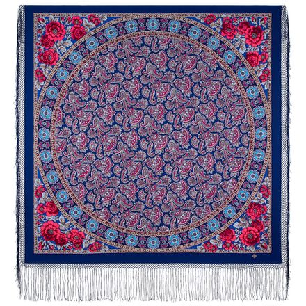 Павловопосадский платок Вернисаж 1976-13