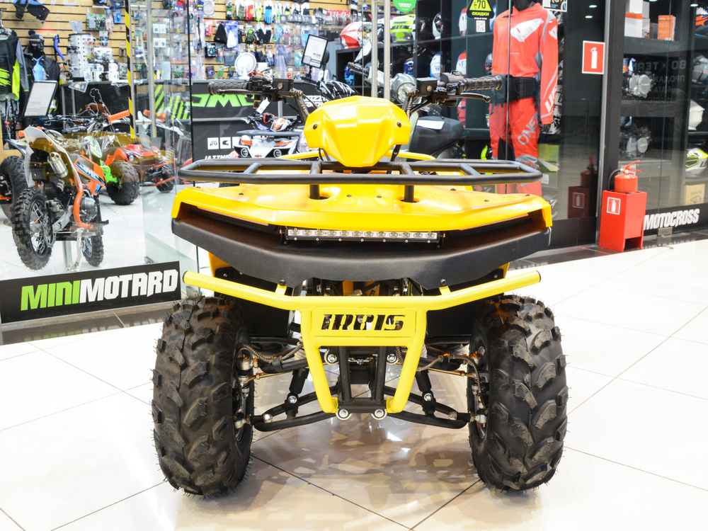 Квадроцикл IRBIS ATV125 желтый (ПСМ)