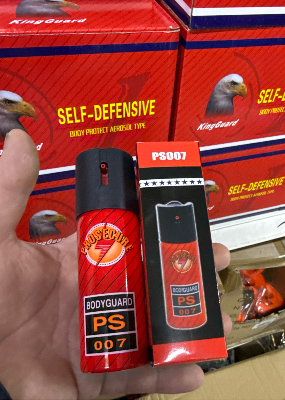 Перцовый баллон маленький 007