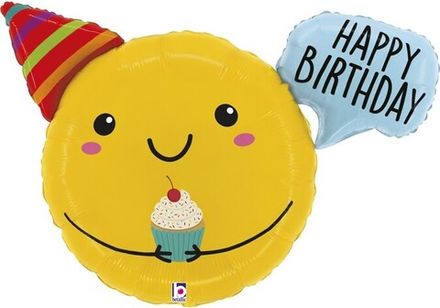 Фигура "Милый смайлик на День Рождения"