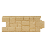 Панель фасадная Grand Line Classic Крупный камень песочная 1103х417 мм