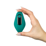 Зеленая вибровкладка в трусики (Цвет: зеленый)