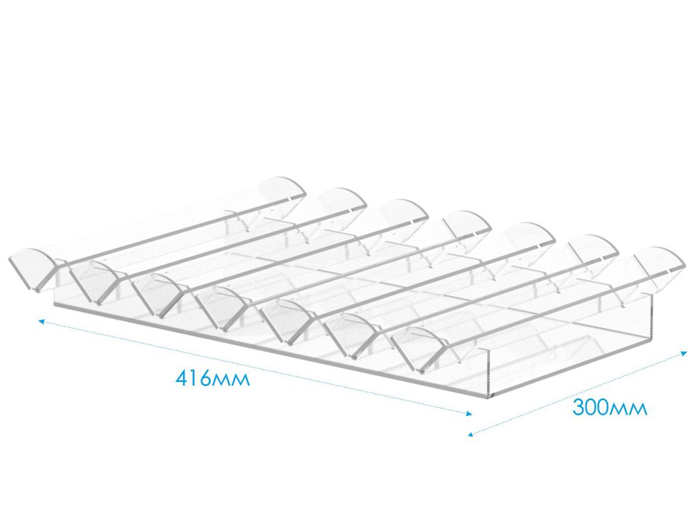 Подставка под макарони, макаруны 7 рядов