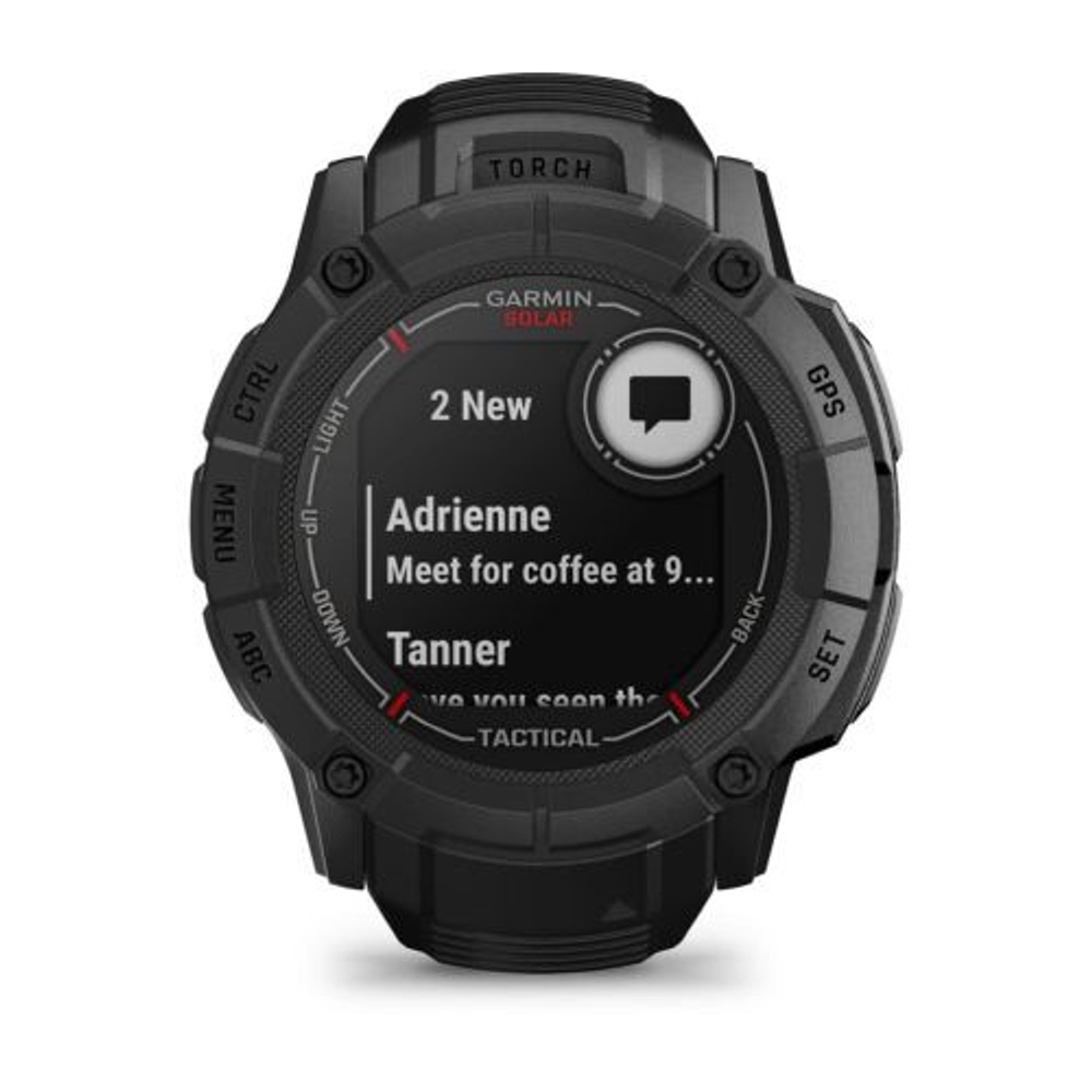 Смарт часы Garmin Instinct 2X Solar Tactical Edition, черный
