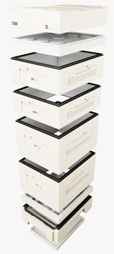 Комплект 5 улей 10 рамочный Дадан 