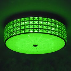 Citilux Портал CL32415G1 LED RGB Люстра хрустальная с пультом Хром