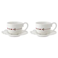 Набор из двух чайных пар из коллекции canto, 240 мл